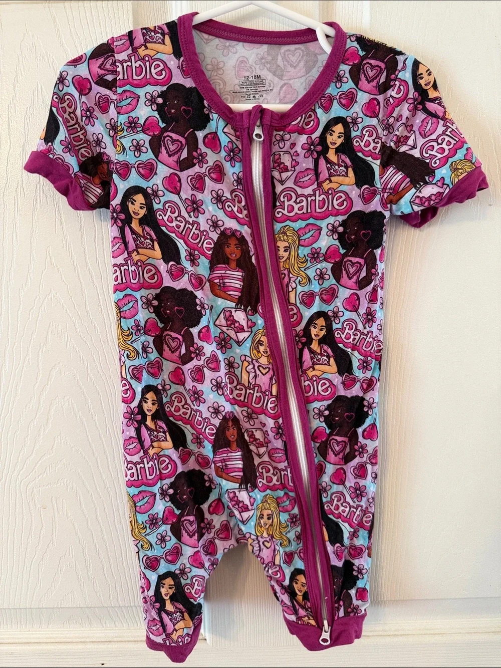 Unbranded Barbie Bamboo Shorty 12/18